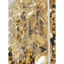 KARE Design Bilder-Deko Rahmen Gold Flower 80X80Cm