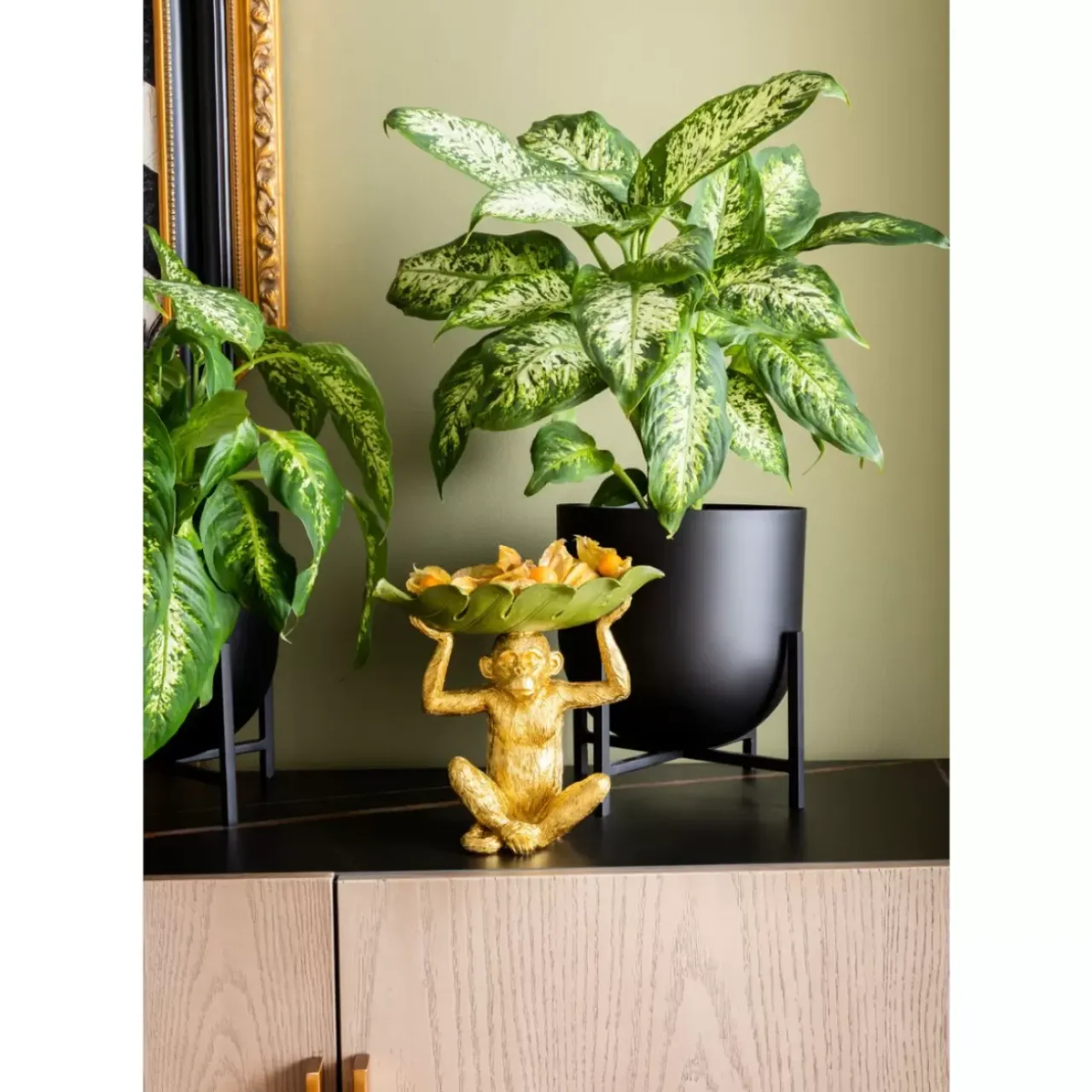 KARE Design Deko & Geschenkartikel-Deko Schale Banana Leaf