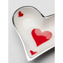 KARE Design Deko & Geschenkartikel-Deko Schale Hearts Card 15X13Cm