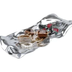 KARE Design Deko & Geschenkartikel-Deko Schale Jade Silber 48X22Cm
