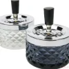 KARE Design Ascher-Drehascher Cristallo Smoke Sortiert