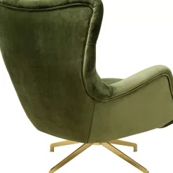 KARE Design Sessel-Drehsessel Bellissima Velvet Grun
