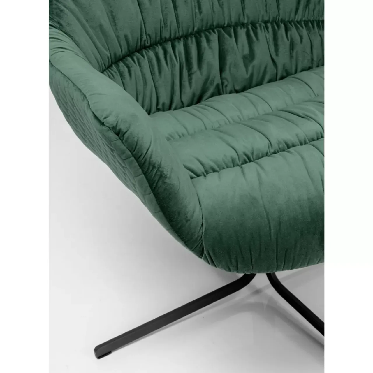 KARE Design Sessel-Drehsessel Bristol Grun