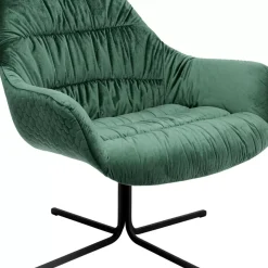 KARE Design Sessel-Drehsessel Bristol Grun