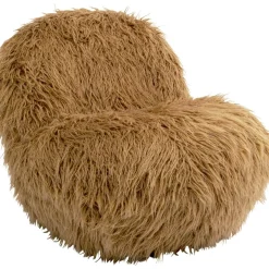 KARE Design Sessel-Drehsessel Fluffy Beige