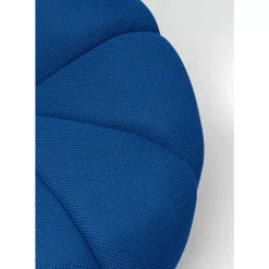 KARE Design Sessel-Drehsessel Peppo Lounge Blau