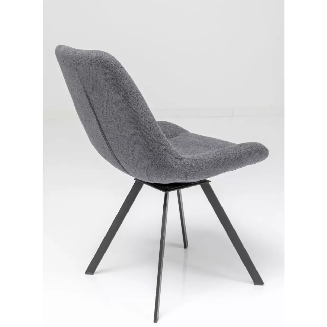 KARE Design Stühle-Drehstuhl Baron Grau