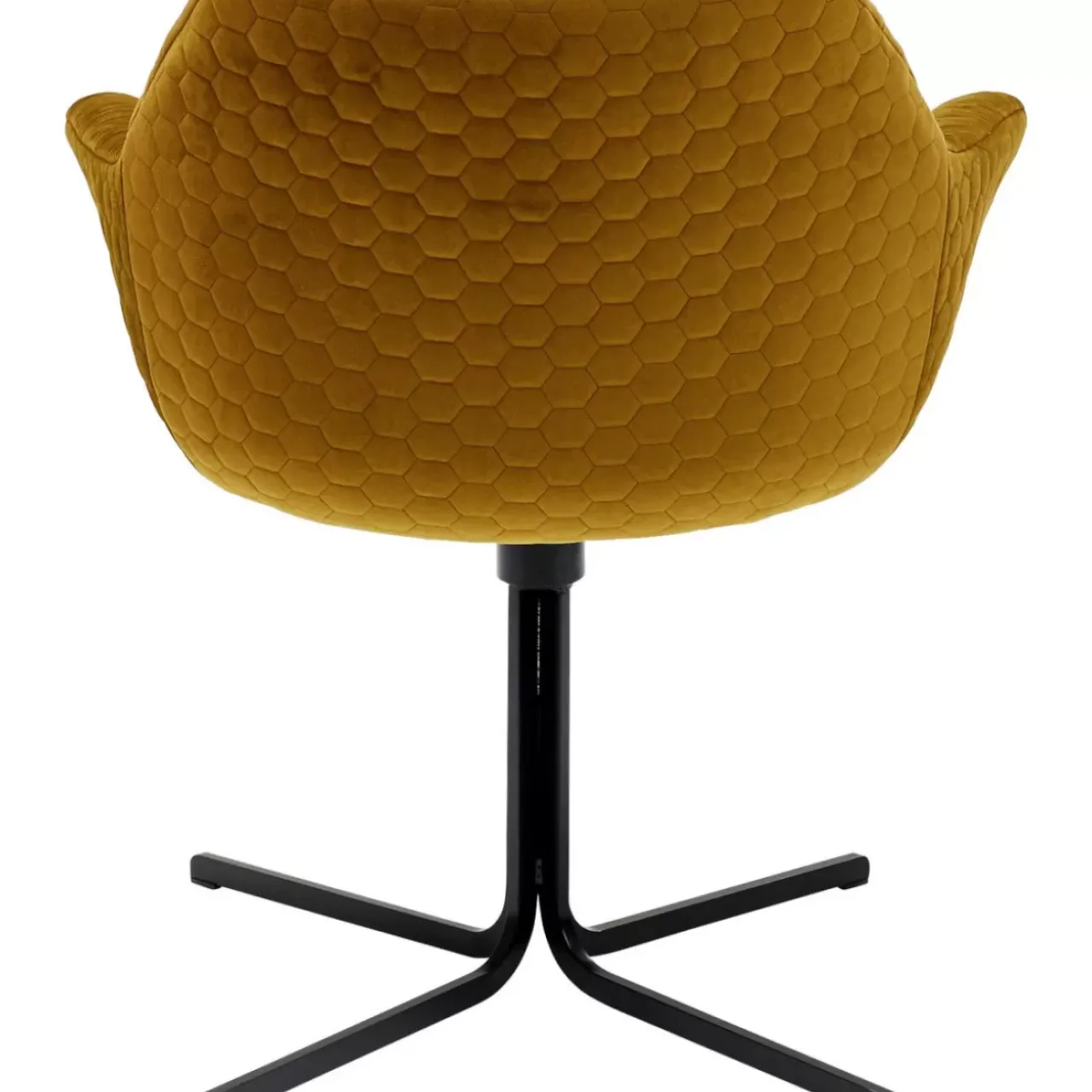 KARE Design Stühle-Drehstuhl Colmar Gelb