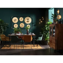 KARE Design Stühle-Drehstuhl Colmar Grun