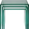 KARE Design Tische-Dreisatztisch Clear Club