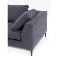 KARE Design Sofas & Couches-Ecksofa Gianni Grau Links