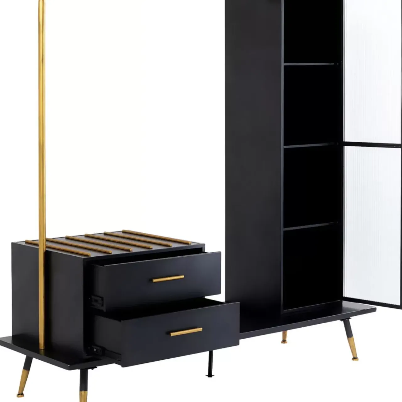 KARE Design Kleinmöbel & Sonstiges-Garderobenschrank La Gomera 170X180Cm