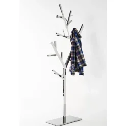 KARE Design Kleinmöbel & Sonstiges-Garderobenstander Technical Tree Chrome