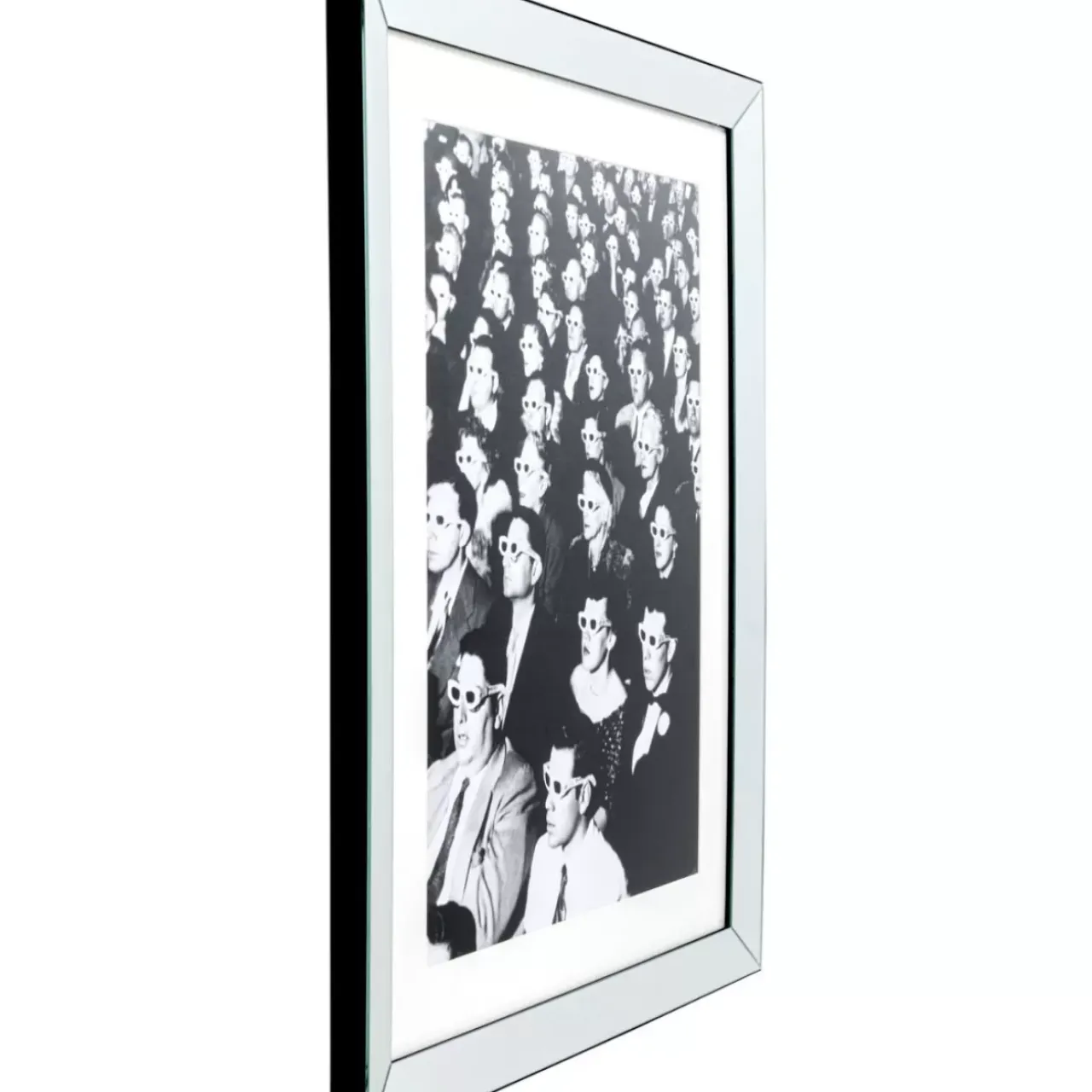 KARE Design Bilder-Gerahmtes Bild Audience 85X105Cm