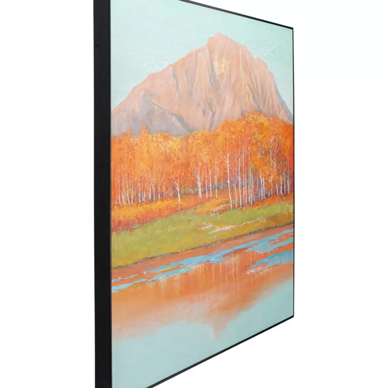 KARE Design Bilder-Gerahmtes Bild Autumnal 120X120Cm