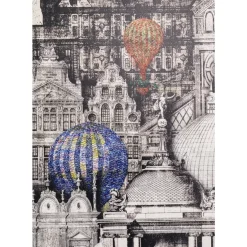 KARE Design Bilder-Gerahmtes Bild Balloons 160X260Cm