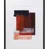 KARE Design Bilder-Gerahmtes Bild Box Back Rot 60X80Cm