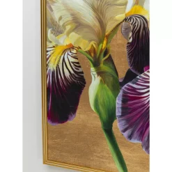 KARE Design Bilder-Gerahmtes Bild Iris 150X100Cm