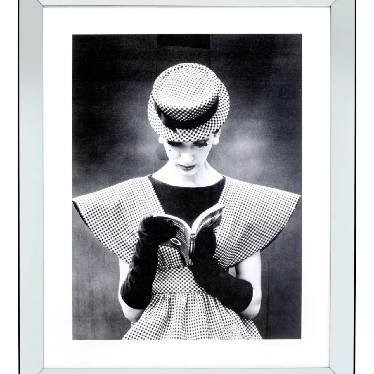 KARE Design Bilder-Gerahmtes Bild Reading Beauty 85X105Cm