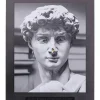 KARE Design Bilder-Gerahmtes Bild Statue 100X125Cm