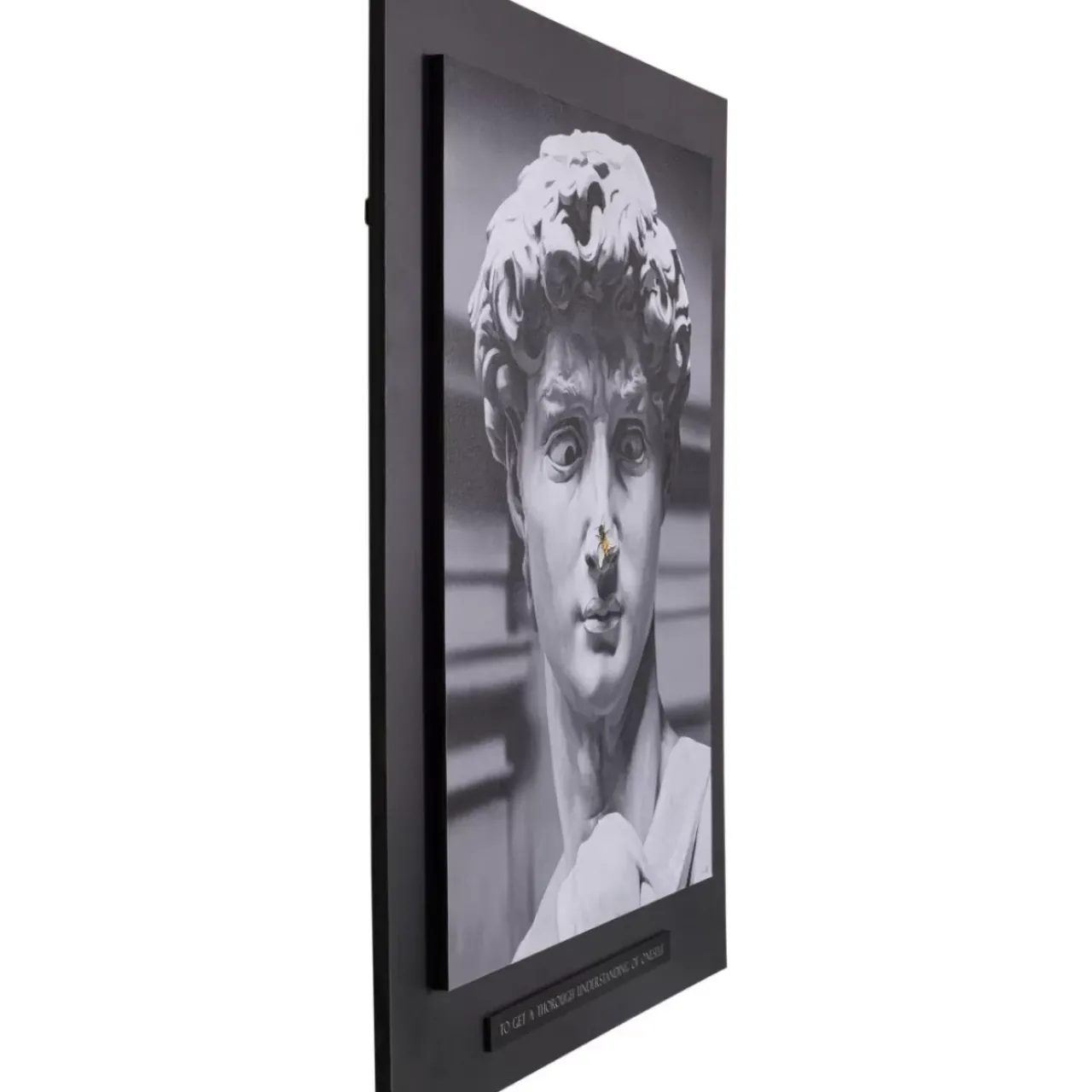 KARE Design Bilder-Gerahmtes Bild Statue 100X125Cm