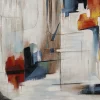 KARE Design Bilder-Gerahmtes Bild Visione Obliquo 100X100Cm