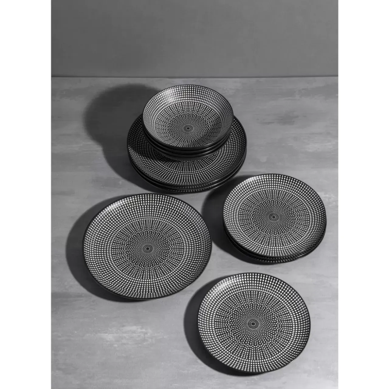 KARE Design Geschirr & Tischaccessoires-Geschirrset Tokyo (12-Tlg.)