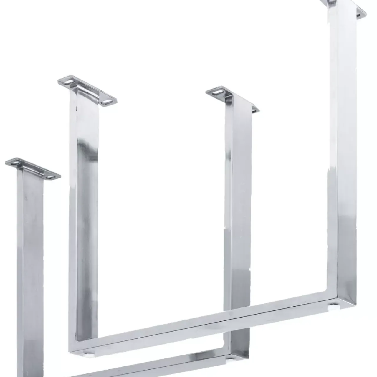 KARE Design Tische-Gestell Tavola Chrom (2/Set)
