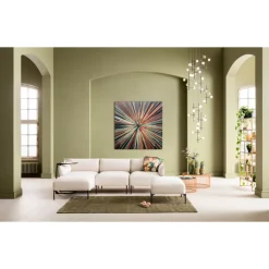 KARE Design Bilder-Glasbild 3D Light Speed 100X100Cm
