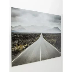 KARE Design Bilder-Glasbild Endless Street 180X120Cm