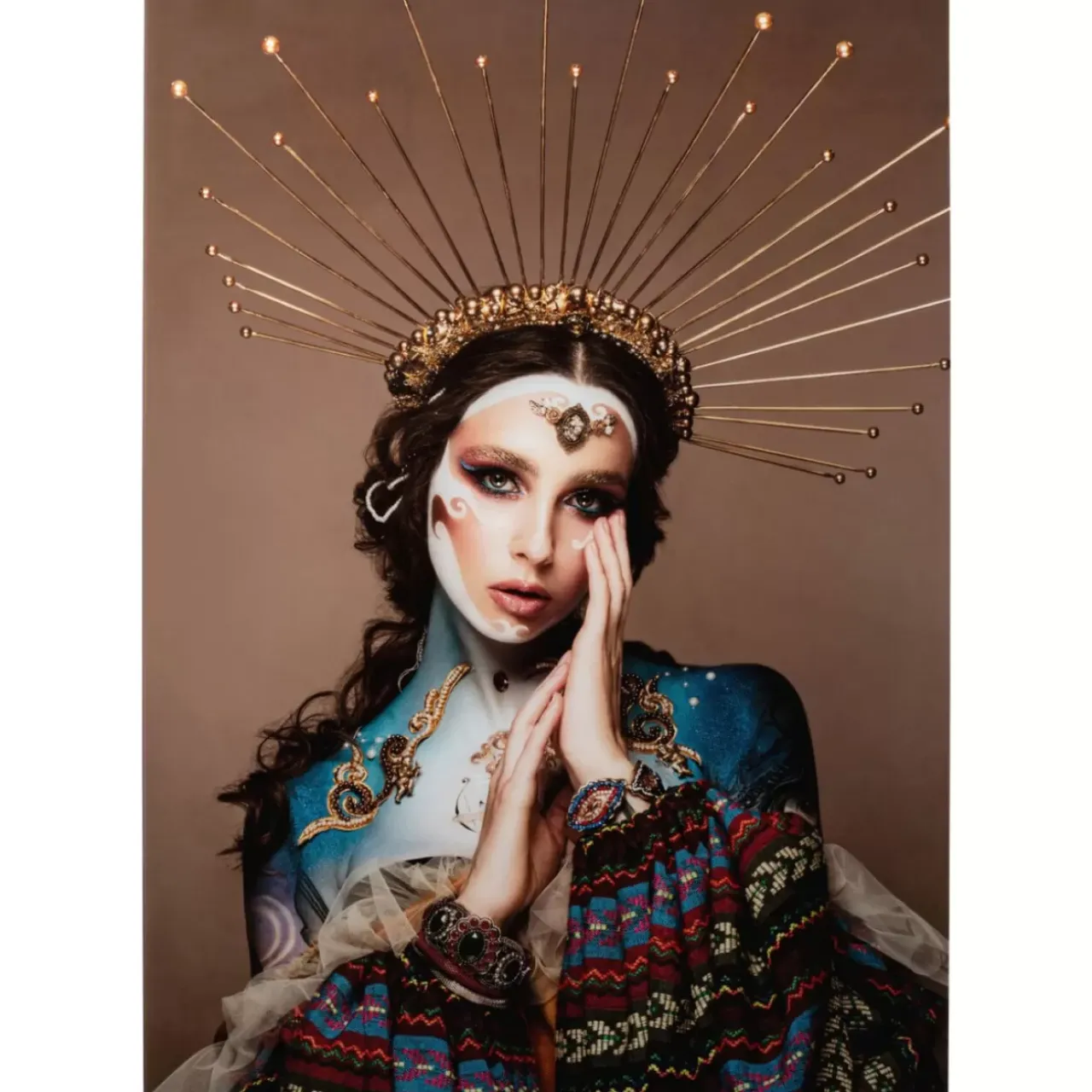 KARE Design Bilder-Glasbild Magic Goddess 100X150Cm