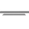 KARE Design Tische-Glasset Polar 8Mm Esg Smoke 130X65Cm