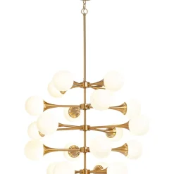 KARE Design Hängeleuchten-Hangeleuchte Bulb Fiction 20 Brass O102Cm