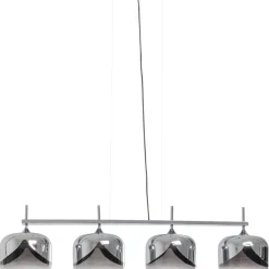 KARE Design Hängeleuchten-Hangeleuchte Chrome Goblet Quattro O25Cm