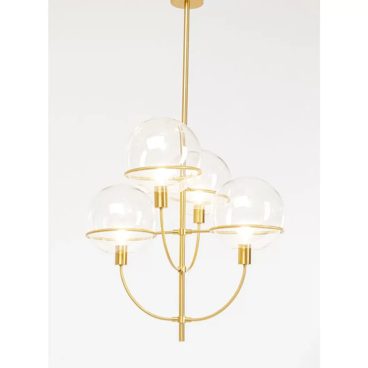 KARE Design Hängeleuchten-Hangeleuchte Lantern 4Er Brass