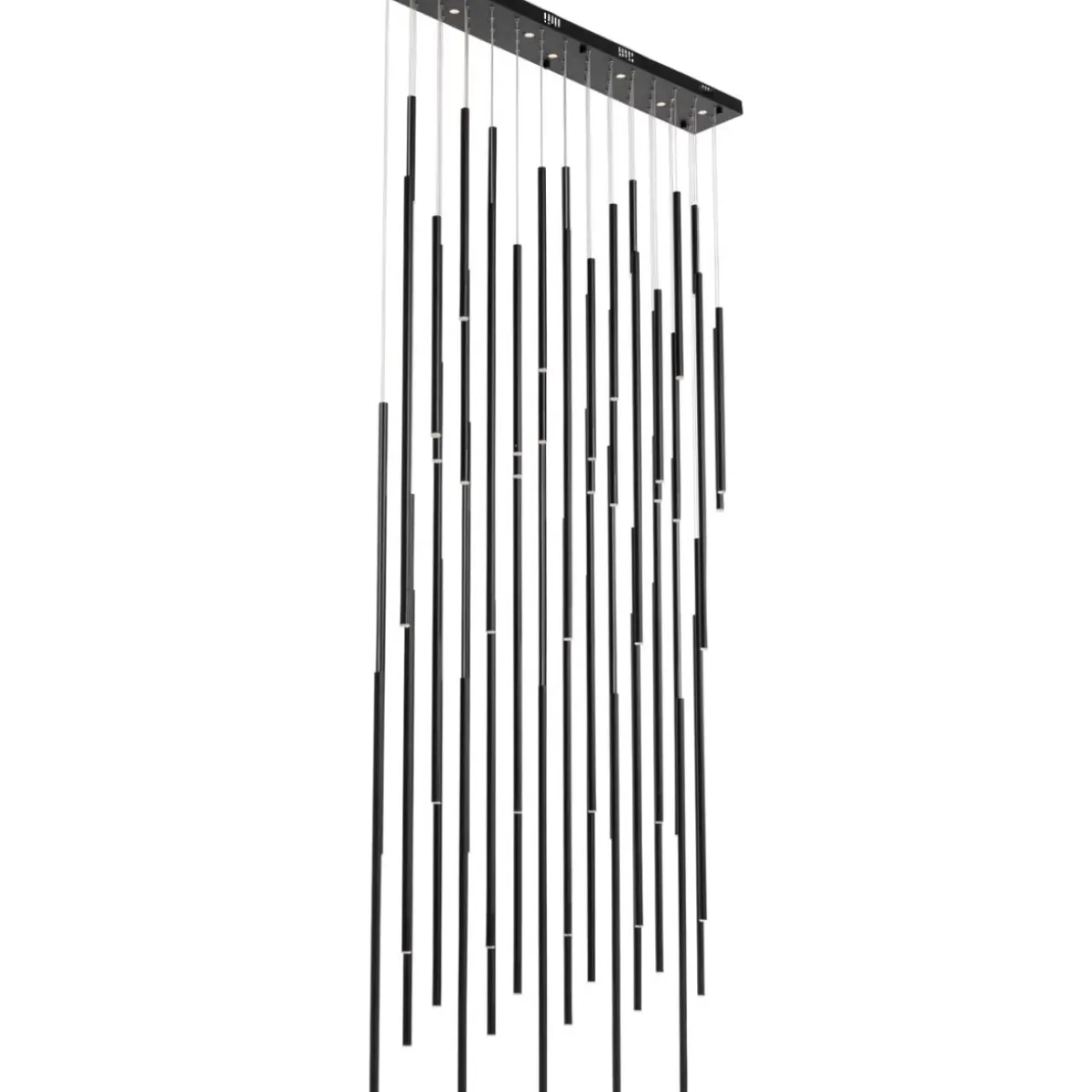 KARE Design Hängeleuchten-Hangeleuchte Living Vegas Deluxe Schwarz Matt Led