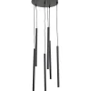KARE Design Hängeleuchten-Hangeleuchte Living Vegas Rund Schwarz Matt O35Cm