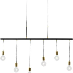 KARE Design Hängeleuchten-Hangeleuchte Pole Black Six