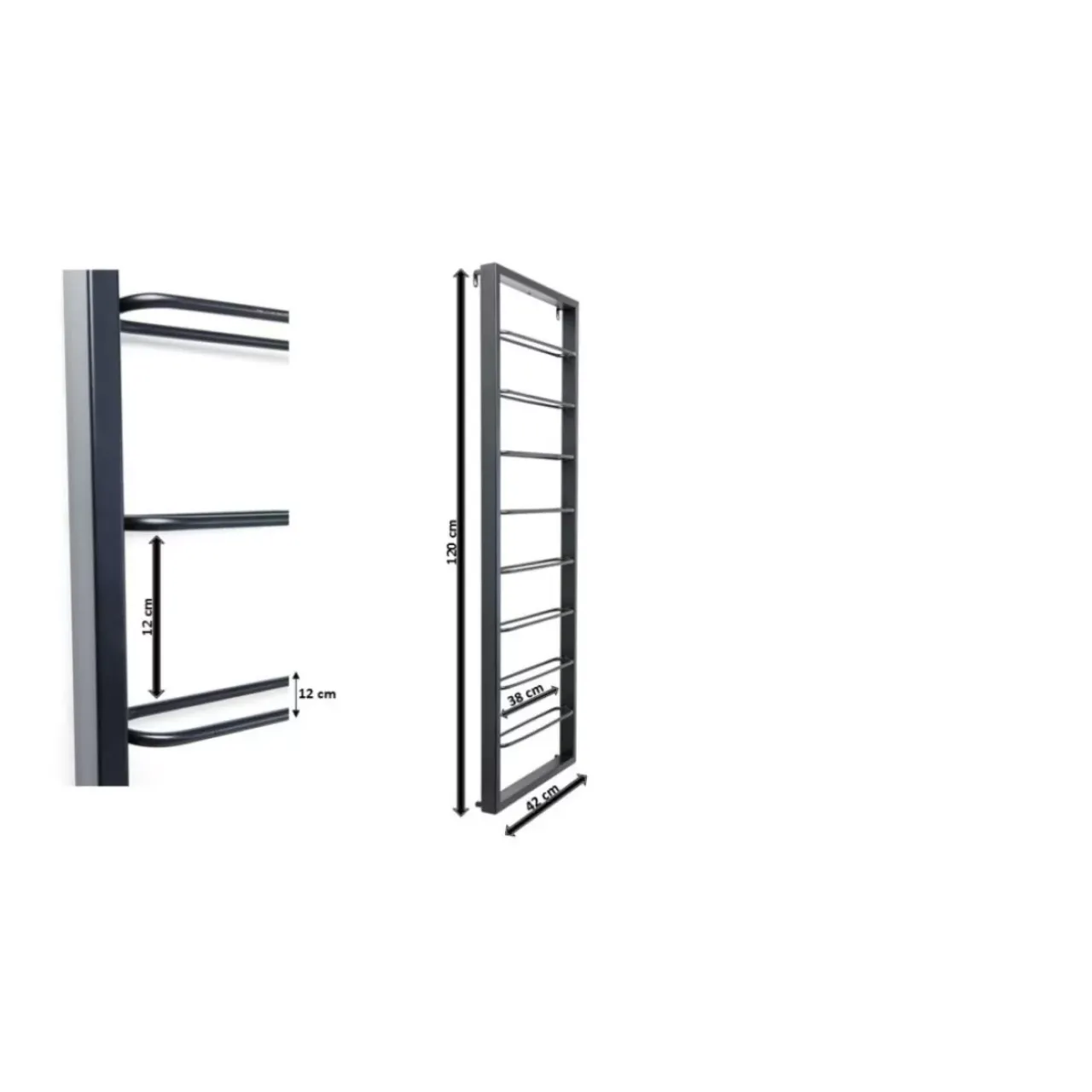 KARE Design Regale-Hangeweinregal Bistro 120Cm