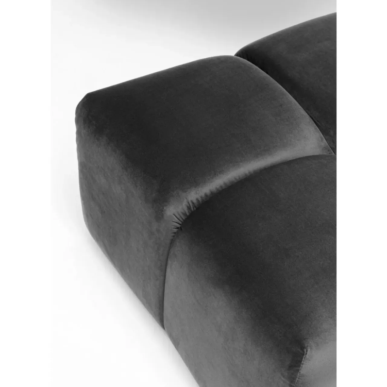 KARE Design Sitzbänke-Hocker Belami Velvet Grau 105X70Cm
