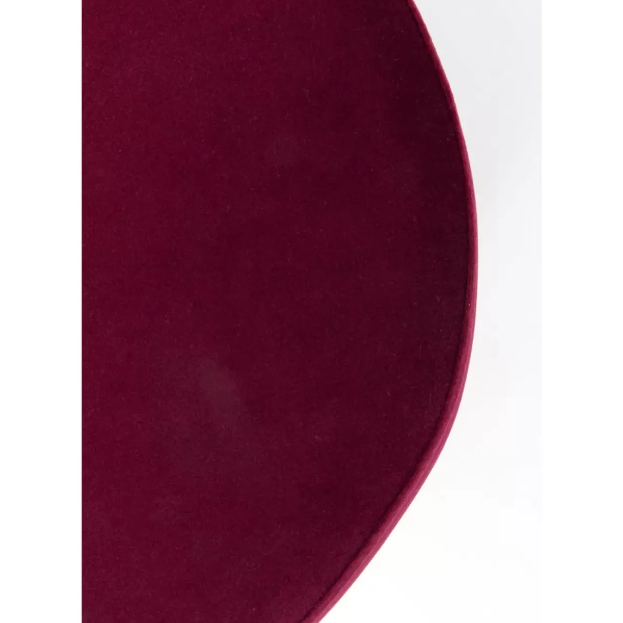 KARE Design Sitzbänke-Hocker Cherry Bordeaux Brass O35Cm