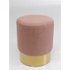 KARE Design Sitzbänke-Hocker Cherry Lina Rose Brass O35Cm