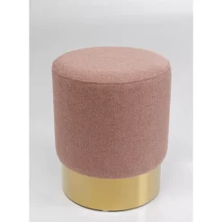 KARE Design Sitzbänke-Hocker Cherry Lina Rose Brass O35Cm
