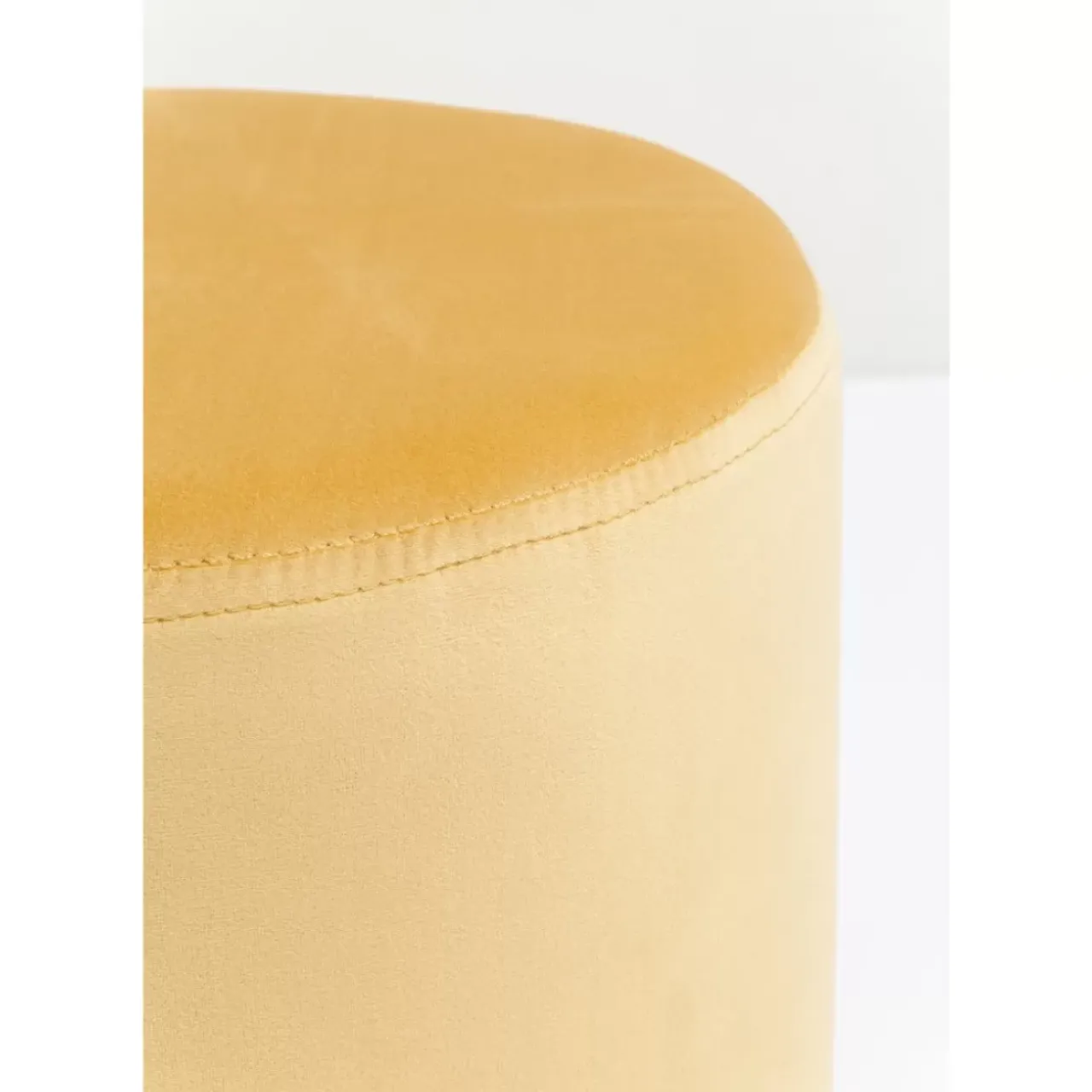 KARE Design Sitzbänke-Hocker Cherry Orange Brass O35Cm