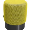 KARE Design Sitzbänke-Hocker Jody Gelb Schwarz Mesh Schwarz O35Cm