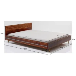KARE Design Betten-Holzbett Muskat 180X200