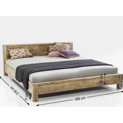KARE Design Betten-Holzbett Puro 180X200Cm