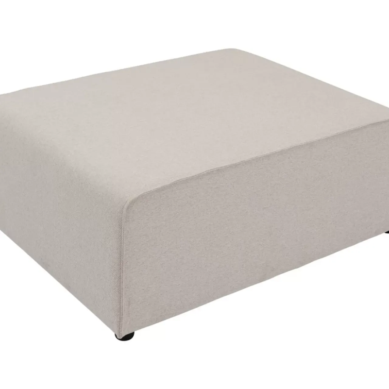 KARE Design Sitzbänke-Infinity Hocker Elements Creme 80X100Cm