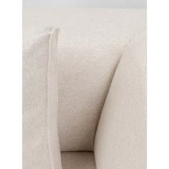 KARE Design Sofas & Couches-Infinity Ottomane Elements Creme Links 182Cm