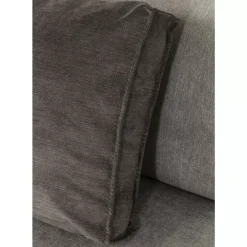 KARE Design Sofas & Couches-Infinity Ottomane Semi Elements Grau Rechts